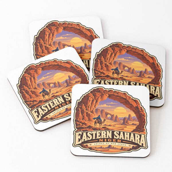 Item preview, Eastern Sahara Niger Arches Of Red Stone Desert Landscape Travel Adventure designed and sold by Simsimah26Parks.