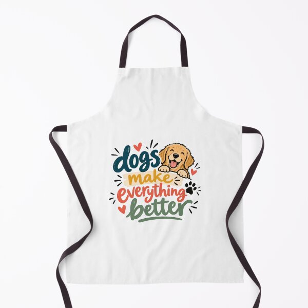 Item preview, Dogs Make Everything Better Dog Lover Pet Owner Golden Retriever Enthusiast designed and sold by SkeletonsDanger.