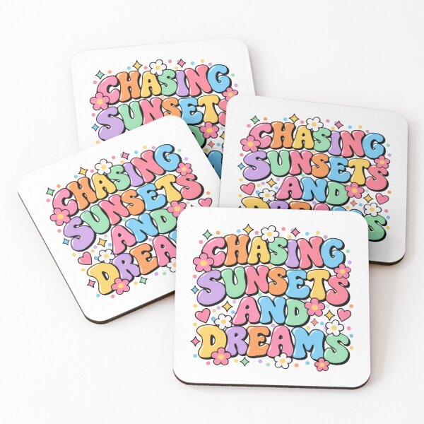 Item preview, Chasing Sunsets And Dreams Wanderlust Dreamer Positive Inspiration designed and sold by SkeletonsDanger.