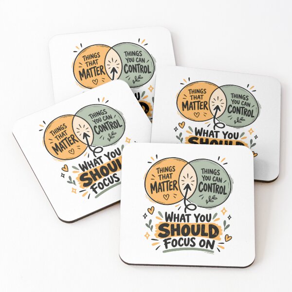Item preview, Things That Matter Things You Can Control What You Should Focus On Personal Growth Mindfulness Motivation designed and sold by SkeletonsDanger.