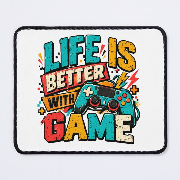 Item preview, Life Is Better With Game Gaming Enthusiast Video Game Player designed and sold by HumansStuck12.