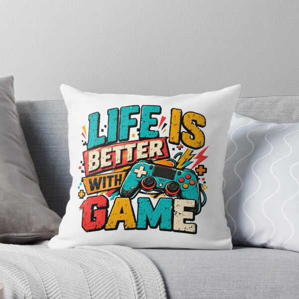 Item preview, Life Is Better With Game Gaming Enthusiast Video Game Player designed and sold by HumansStuck12.