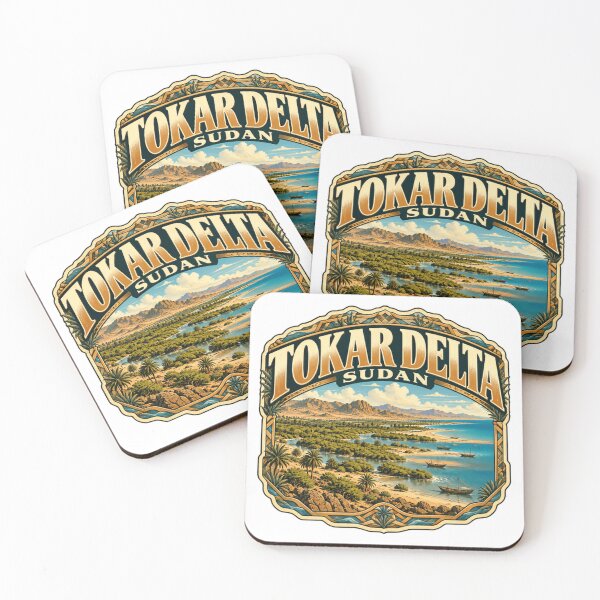 Item preview, Tokar Delta Sudan Travel Destination Geography designed and sold by JonesFlora2025.