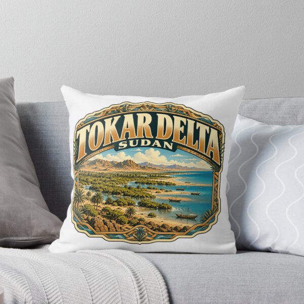 Item preview, Tokar Delta Sudan Travel Destination Geography designed and sold by JonesFlora2025.