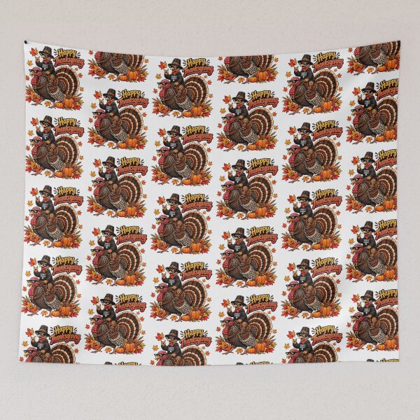 Item preview, Cool Turkey – Vintage Thanksgiving Art designed and sold by QuiteOrbit.