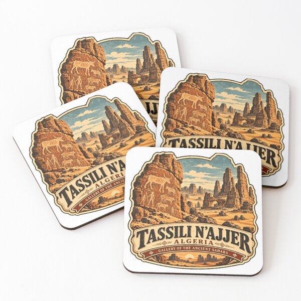Item preview, Tassili N'Ajjer Algeria Gallery Of The Ancient Sahara World Heritage Site Travel designed and sold by NightGlyph.