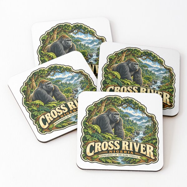 Item preview, Cross River Nigeria Rainforest Of The Rare Gorilla Wildlife Animal Lover Travel designed and sold by JonesFlora2025.