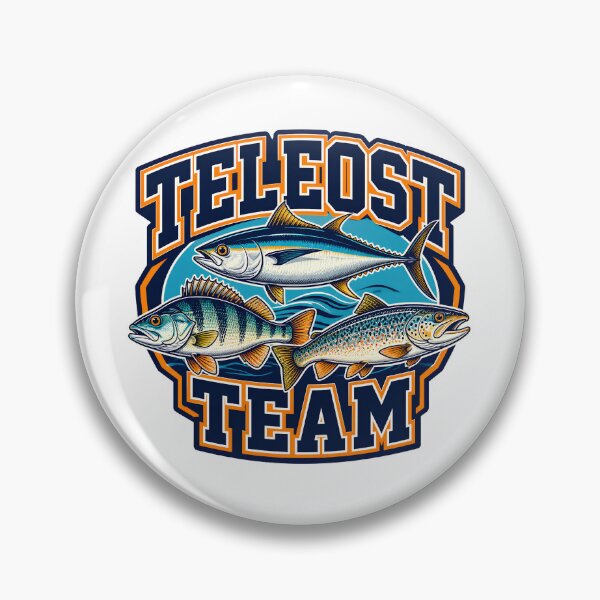 Item preview, Teleost Team – Funny Ichthyologist and Fish Biologist Design designed and sold by CuteDesignables.
