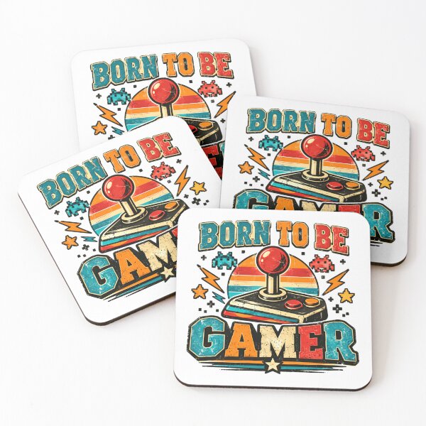 Item preview, Born To Be Gamer Retro Gaming Arcade Video Game Player designed and sold by HumansStuck12.