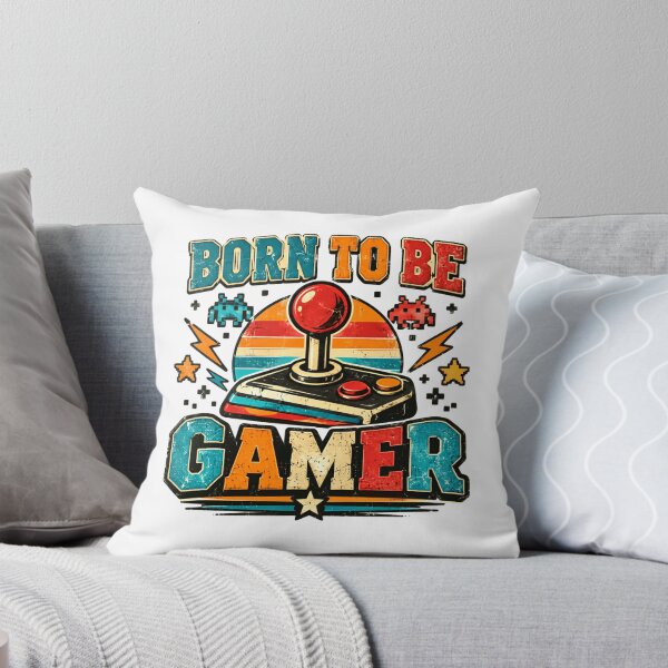 Item preview, Born To Be Gamer Retro Gaming Arcade Video Game Player designed and sold by HumansStuck12.