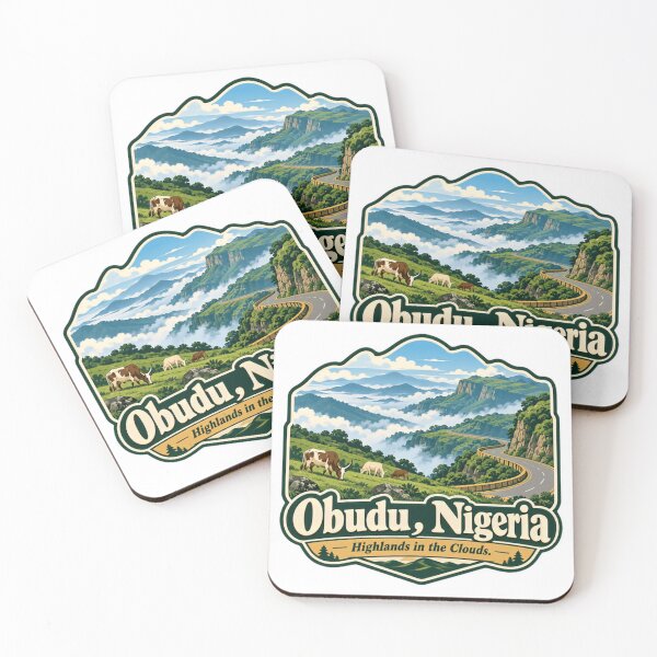 Item preview, Obudu Nigeria Highlands In The Clouds Nigerian Travel Destination Vacation Souvenir designed and sold by NightGlyph.