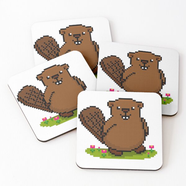 Item preview, 8-bit beaver designed and sold by Minibee-Inc.