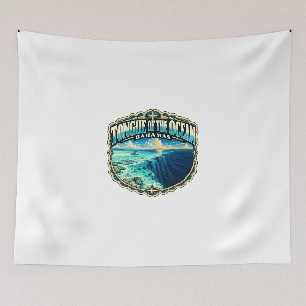 Item preview, Tongue Of The Ocean Bahamas Caribbean Travel Vacation Explorer designed and sold by JonesFlora2025.