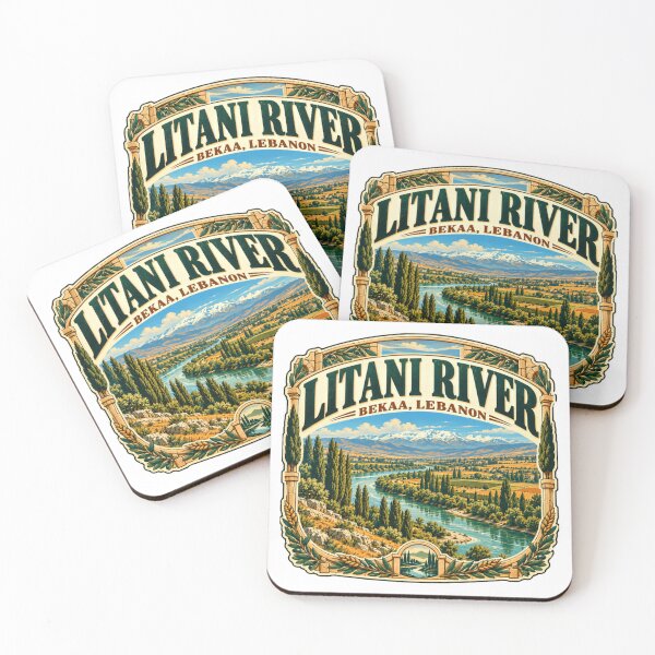 Item preview, Litani River Bekaa Lebanon Lebanese Travel Geography designed and sold by JonesFlora2025.