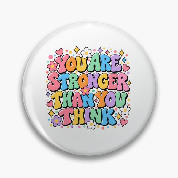 Item preview, You Are Stronger Than You Think Motivational Inspiration Self Love Empowerment designed and sold by SkeletonsDanger.