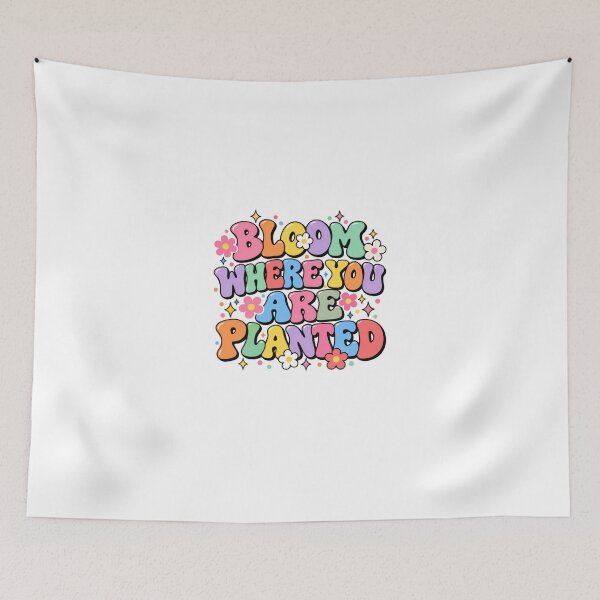 Item preview, Bloom Where You Are Planted Motivational Plant Lover Gardening designed and sold by HumansStuck12.