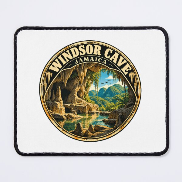 Item preview, Windsor Cave Jamaica Travel Explorer Vacation Souvenir designed and sold by JonesFlora2025.