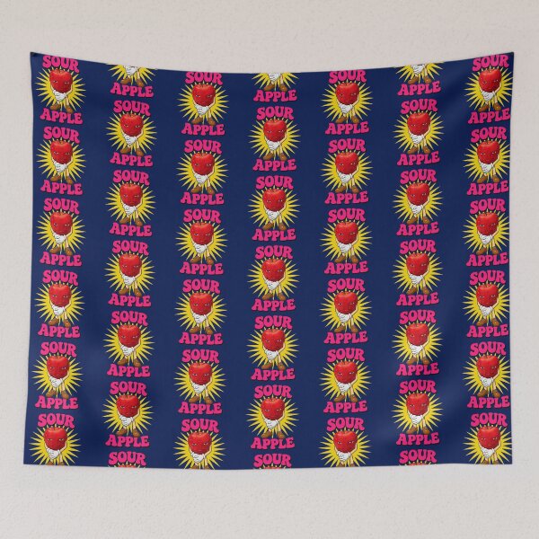 Item preview, Sour Apple Funny Fruit Character designed and sold by theodoreleach.
