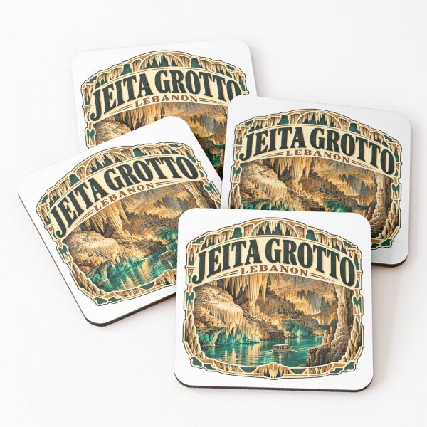 Item preview, Jeita Grotto Lebanon Travel Souvenir Landmark Cave designed and sold by JonesFlora2025.