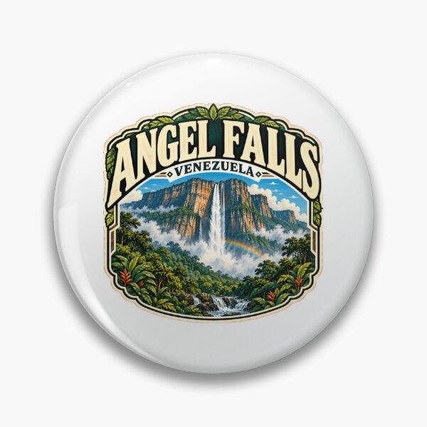 Item preview, Angel Falls Venezuela Travel Landmark Tourist designed and sold by JonesFlora2025.