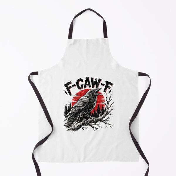 Item preview, F-Caw-F Funny Raven Crow Bird Nature Lover designed and sold by HumansStuck12.