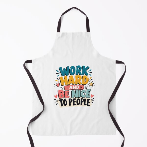 Item preview, Work Hard And Be Nice To People Positive Motivational Quote Kind People designed and sold by SkeletonsDanger.