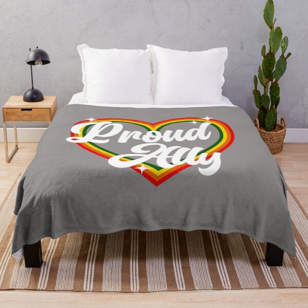 Item preview, Proud Ally Rainbow Heart Pride Support Tee-81 designed and sold by MarcusSherburne.