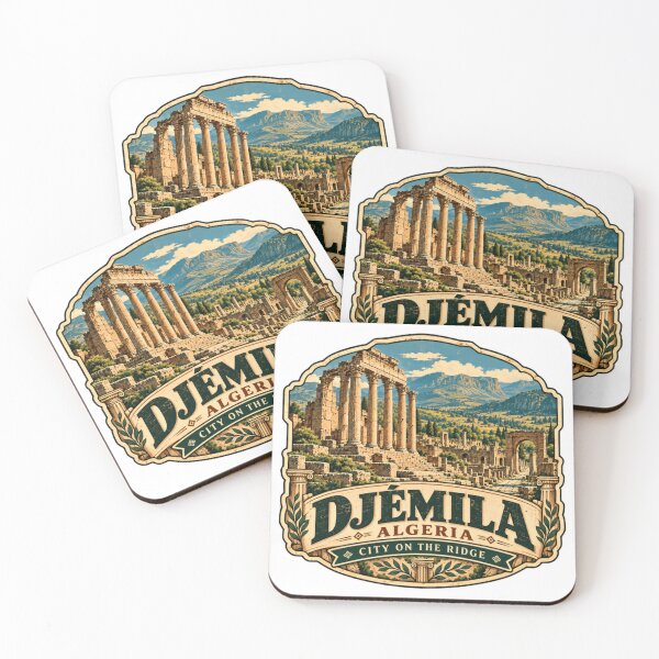 Item preview, Djémila Algeria City On The Ridge Ancient Roman Ruins UNESCO World Heritage designed and sold by NightGlyph.