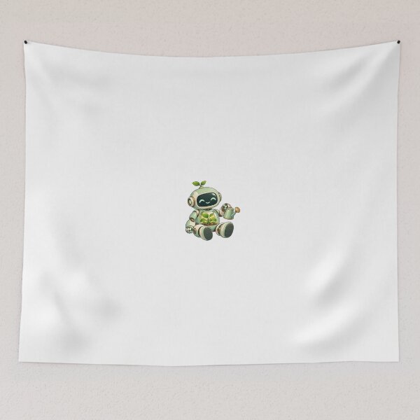 Item preview, Botanical Robot with a Leaf Heart designed and sold by Juan Acevedo Acosta.