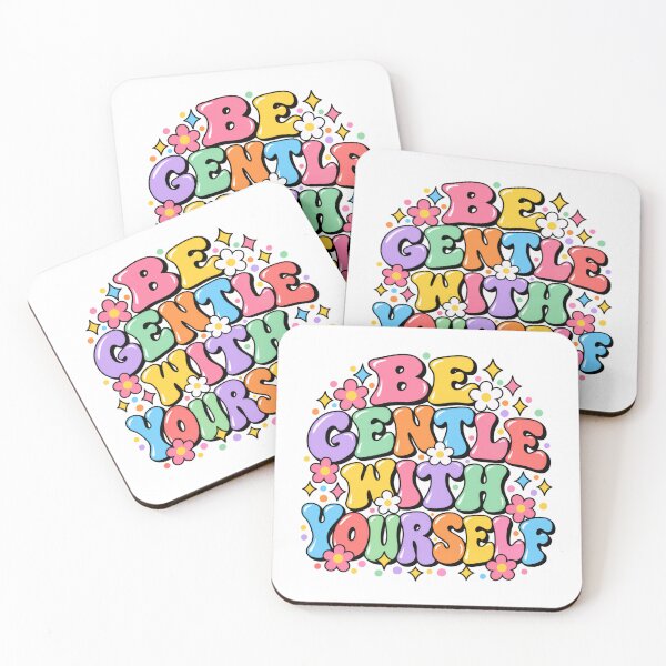 Item preview, Be Gentle With Yourself Self Love Mental Health Wellness designed and sold by SkeletonsDanger.