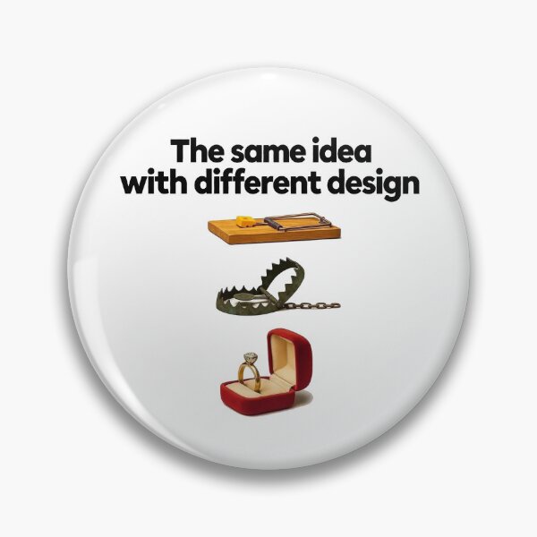 Item preview, The Same Idea With Different Design (On Back) designed and sold by PatternFariss.