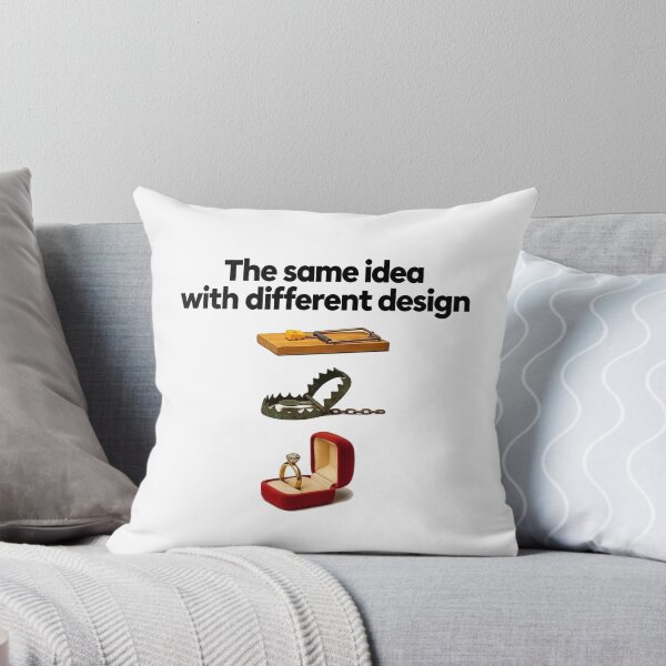 Item preview, The Same Idea With Different Design (On Back) designed and sold by PatternFariss.