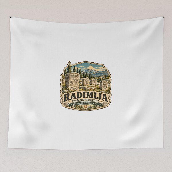 Item preview, Radimlja Bosnia And Herzegovina Medieval Stones Of Herzegovina Travel History Heritage designed and sold by JonesFlora2025.