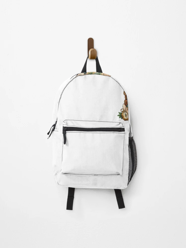 Thumbnail 1 of 3, Backpack, Explorer Rabbit with Map and Compass designed and sold by Juan Acevedo Acosta.