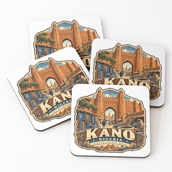 Item preview, Kano Nigeria City Of Ancient Walls African Travel Heritage Souvenir designed and sold by JonesFlora2025.