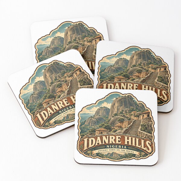 Item preview, Idanre Hills Nigeria Ancient Town On The Rocks Nigerian Travel Destination designed and sold by NightGlyph.