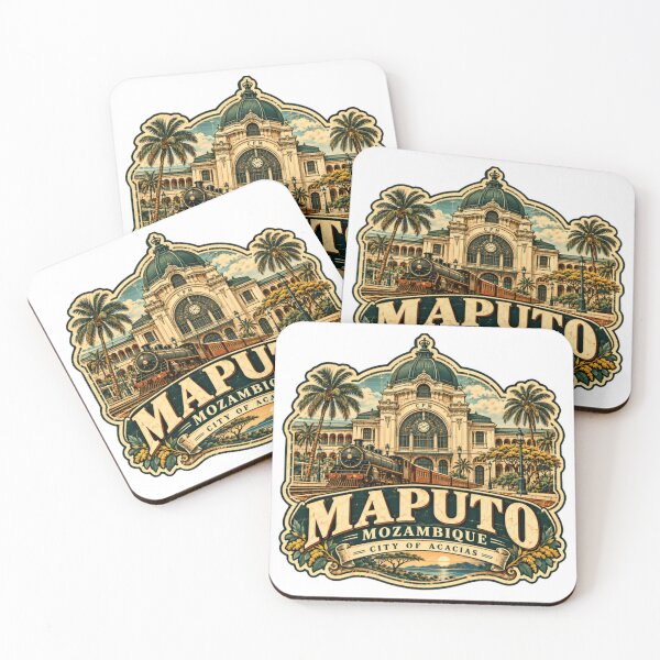 Item preview, Maputo Mozambique City Of Acacias African Travel Tourist Souvenir designed and sold by NightGlyph.