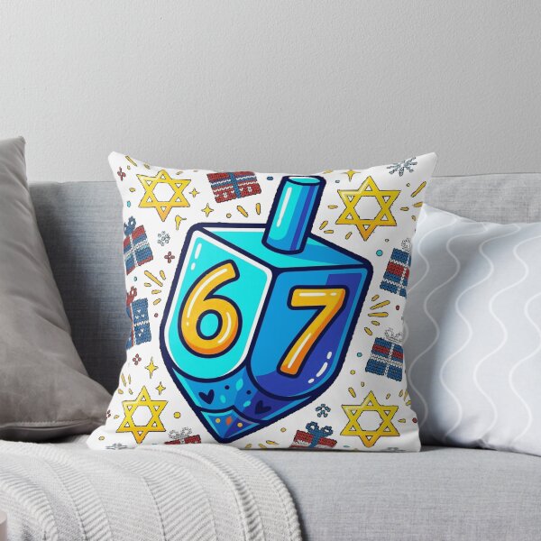 Item preview, Ugly Hanukkah Dreidel Jewish Holiday 67 Kid Meme Toy Classic T-Shirt designed and sold by gidget-gadget.