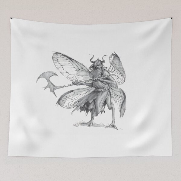 Item preview, Corrupted Fae Warrior With Insect Wings designed and sold by RawArt-Studio.