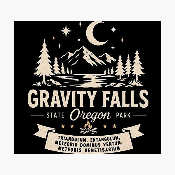 Item preview, Gravity Falls Oregon designed and sold by Loisasonssytim.