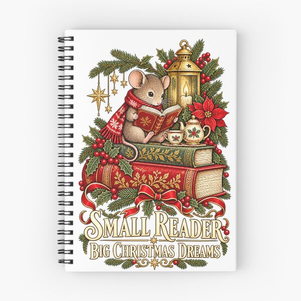 Item preview, Small Reader Big Christmas Dreams designed and sold by Art For You Studio.