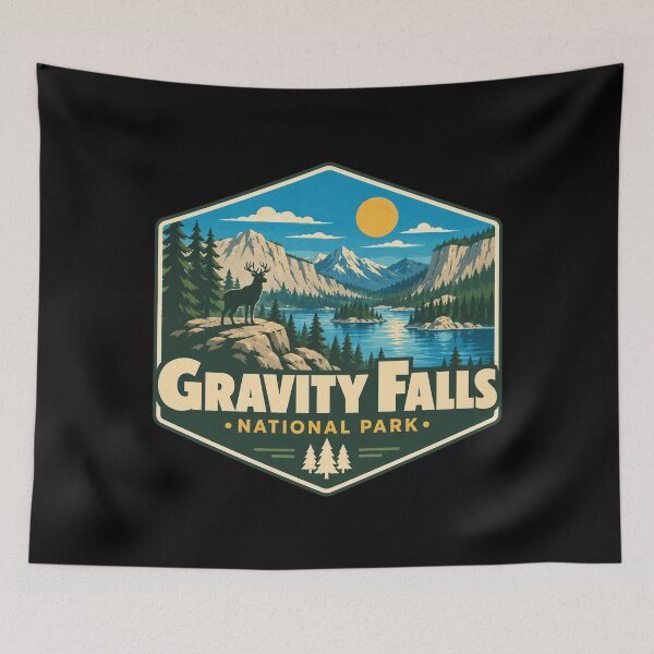 Item preview, Gravity Falls National Park designed and sold by Loisasonssytim.
