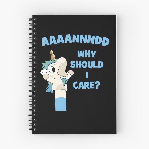 Item preview, Sarcastic Unicorn Puppet Why Should I Care Meme designed and sold by StrawberHamster.
