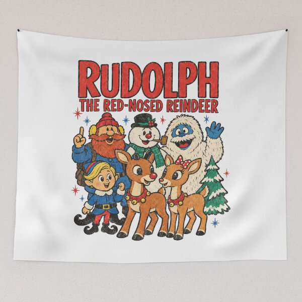 Item preview, Rudolph The Red Nosed Reindeer, Misfit Toys Christmas, Christmas Movie, Holiday Season designed and sold by CalliopeValerie.
