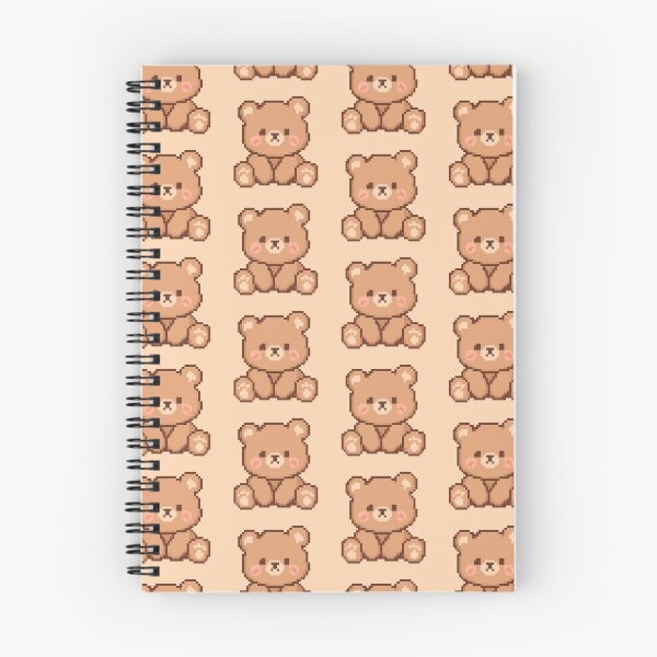 Item preview, Pixel Art Cute Kawaii Teddy Bear designed and sold by Hollie Black.