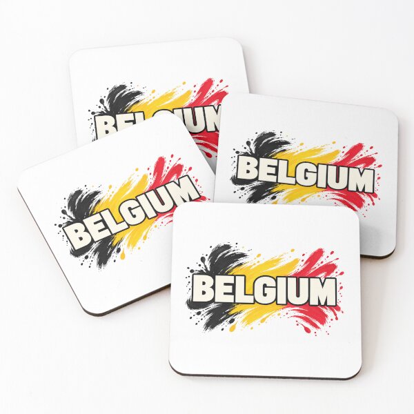 Item preview, Belgium Monumental Color Wordmark designed and sold by aihrgdesign.