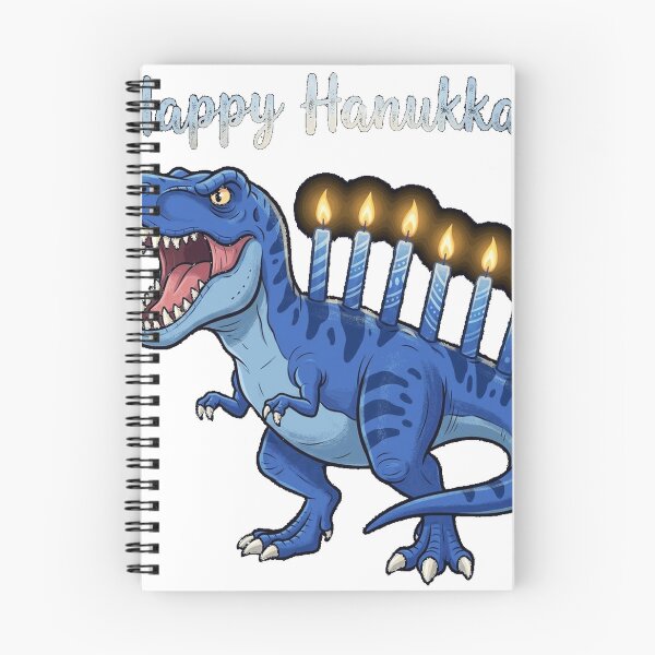 Item preview, Menorasaurus Rex Dinosaur Chanukkah Happy Hanukkah Classic T-Shirt designed and sold by MattiaDedo.