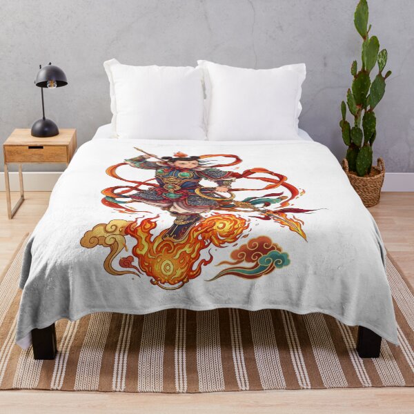 Item preview, Mythic Nezha: Oriental Warrior & Fire Wheels Chinese Mythology Graphic designed and sold by HexOne.