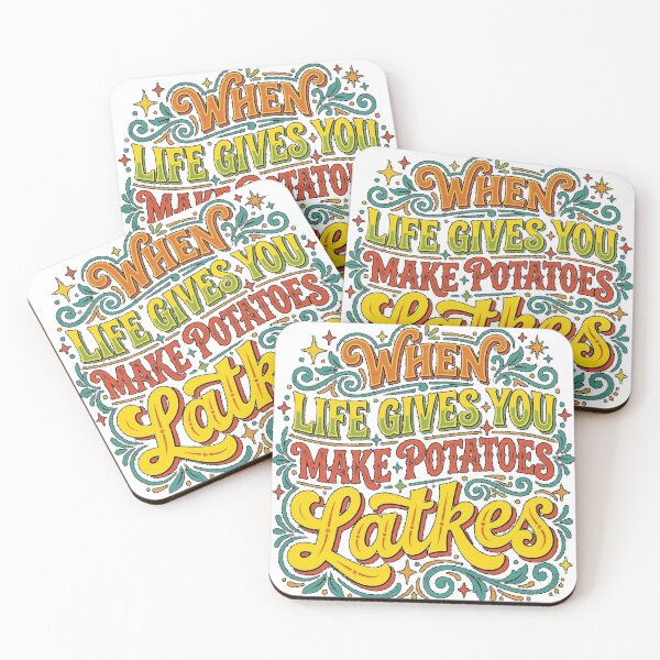 Item preview, When Life Gives You Potatoes Make Latkes Family Hanukkah Classic T-Shirt designed and sold by gidget-gadget.