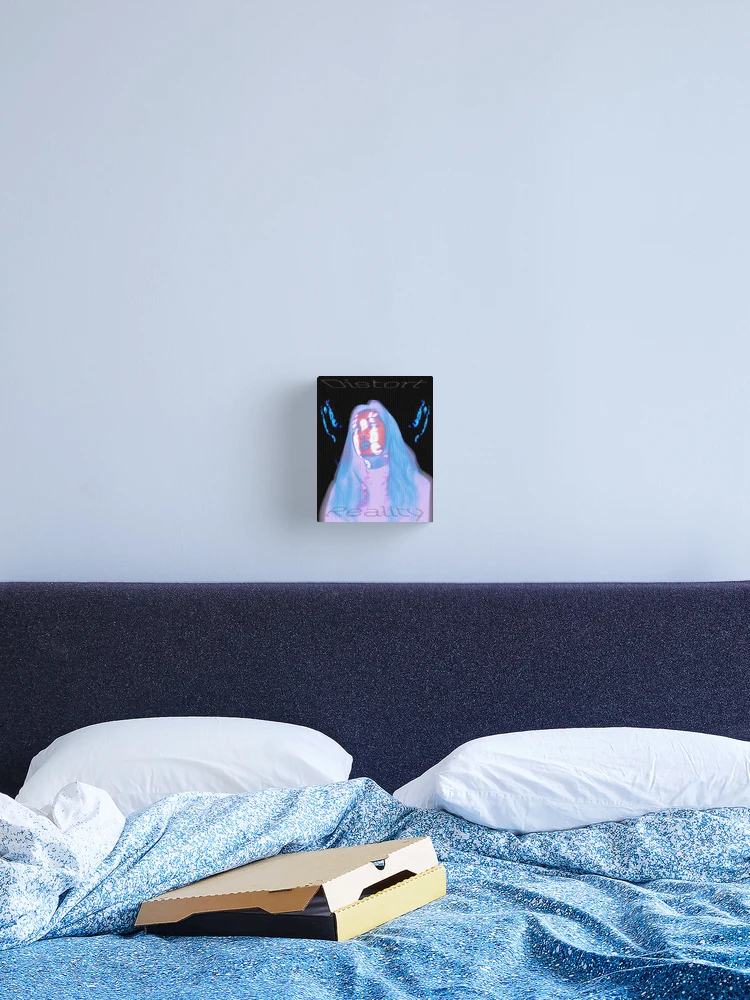 Thumbnail 2 of 3, Canvas Print, Reality Distort designed and sold by RisqueThreading.